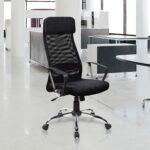 Fotoliu Birou F-65 Black - imagine 2