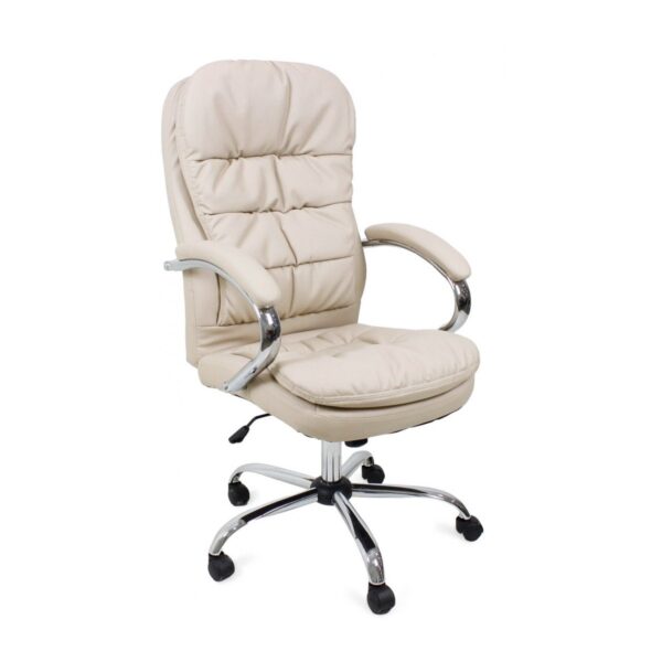 Офисное кресло BX-3058~Камель Офисное кресло BX-3058 в цвете камель — это стильный и удобный предмет мебели для вашего офиса. Обивка из искусственной кожи, хромированное основание, механизм Tilt и подлокотники создают комфорт и поддержку. Максимальная нагрузка 120 кг. Идеально для работы и отдыха!