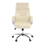 Office Armchair BX-0055 Beige - Image 2