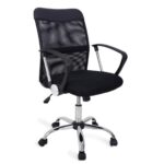 Fotoliu Birou F-68~Black Descoperiți confortul și funcționalitatea Fotoliului Birou F-68 Black, ideal pentru birouri moderne. Tapițat cu plasă acrilică pentru ventilație optimă și cu mecanism Tilt pentru ajustare ușoară. Suportă până la 120 kg, combinație perfectă de stil și confort!