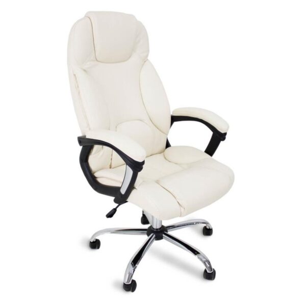 Офисное кресло BX-3022 Beige Офисное кресло BX-3022 Beige идеально подходит для офисов. Обито искусственной кожей, с хромированным основанием и регулируемым механизмом Tilt, оно обеспечивает комфорт и стиль. Максимальная нагрузка до 120 кг. Удобство и элегантность в одном продукте!