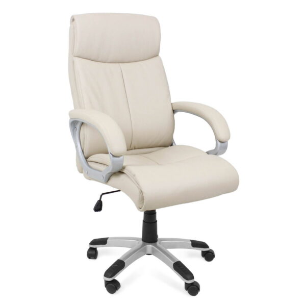 Office Armchair BX-8400 Camel Discover the comfort and elegance of the BX-8400 Camel office chair, featuring a star-shaped metal base, eco-leather upholstery, and a tilt mechanism for easy adjustment. Perfect for the office or home, this chair combines modern style with functionality.