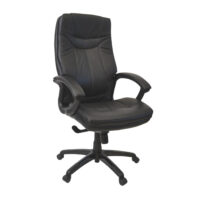 Office Armchair BX-3671 Black Discover the BX-3671 Black office chair, elegant and ergonomic, perfect for your comfort during working hours. Upholstered in natural leather and equipped with a multiblock mechanism, this chair offers optimal support and adjustability. Choose quality and style for your office!