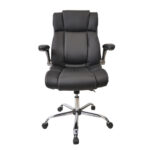 Fotoliu Birou/Gaming BX-3702 Black/Piele-Eco - imagine 4