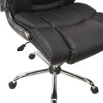 Fotoliu Birou/Gaming BX-3702 Black/Piele-Eco - imagine 6