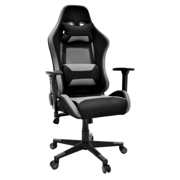 Офисное кресло BX-3760 Black & Grey Кресло BX-3760 Black & Grey — идеальное решение для офиса. Удобный дизайн, обивка из ткани и пластиковое основание обеспечивают комфорт и легкость. Поддерживает до 150 кг. Выберите функциональность и стиль для вашего рабочего пространства!