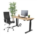 Office Armchair F-75 Black - Image 2