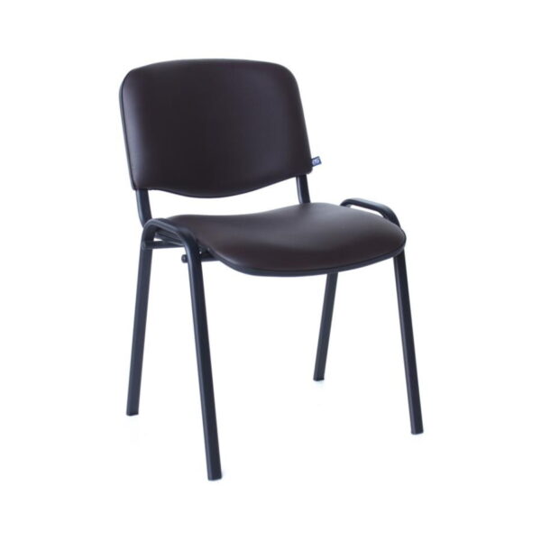 ISO V-3 Brown Office Chair Discover the comfort of the ISO V-3 Brown office chair! This practical and durable chair, featuring an elegant design, is perfect for any workspace. Upholstered in eco-leather and built from quality materials, it will enhance your work experience. Also available in other colors.