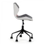 Chair Office BX-3030 White/Grey - Image 3