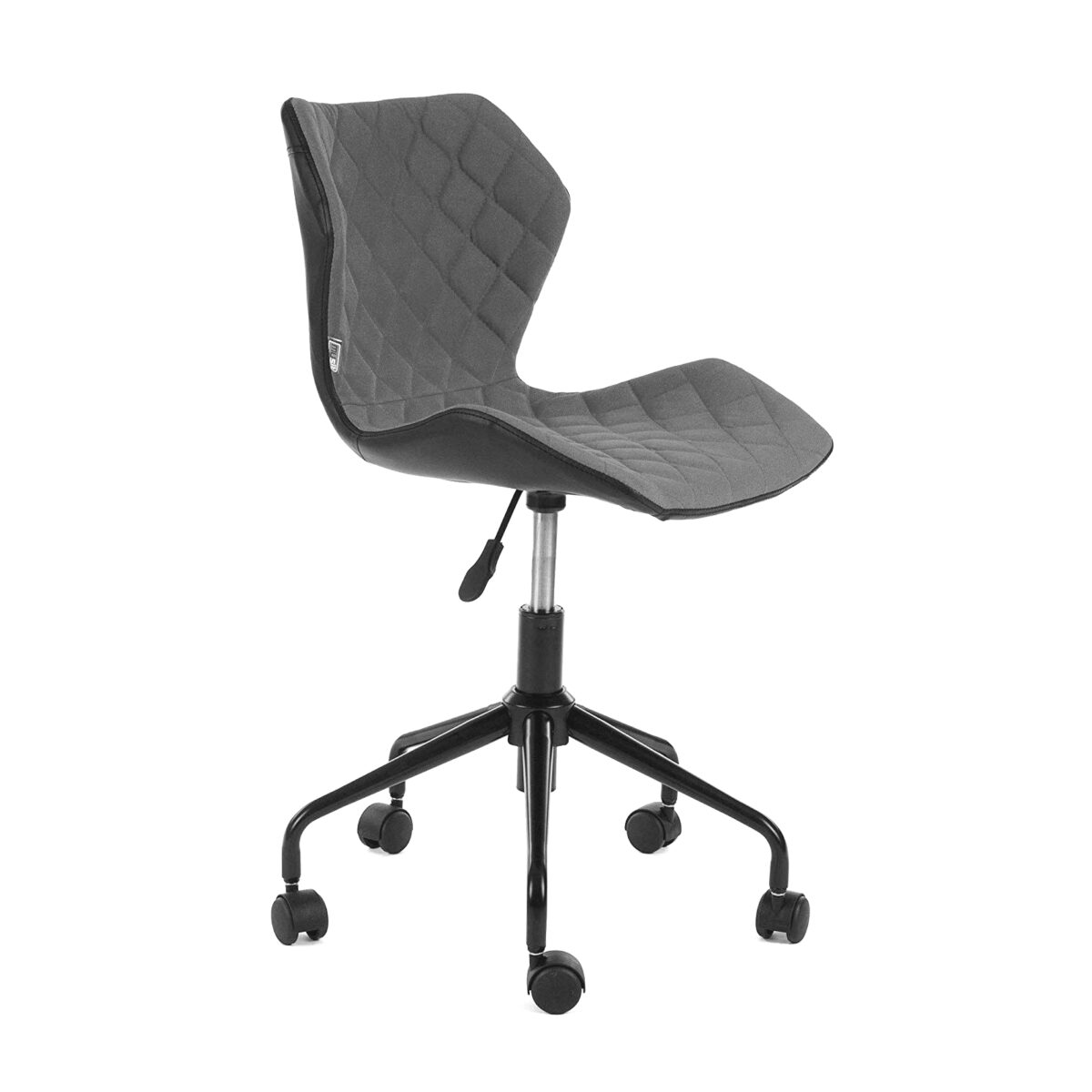 Office Armchair BX-3030 Black/Grey Enhance your child's room comfort with the BX-3030 Black/Grey desk chair! The plywood frame and polyurethane foam provide durability, while the soft upholstery adds extra comfort. The rocking mechanism allows for height adjustment between 81-88 cm. Available in other colors as well!