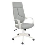 FENIX HB White Office Armchair Discover the FENIX HB White office chair, perfect for a modern working environment! With an elegant design, comfortable upholstery, and a nylon base, this chair ensures stability and support. The Tilt mechanism allows for easy adjustment of the height and backrest position for optimal comfort.