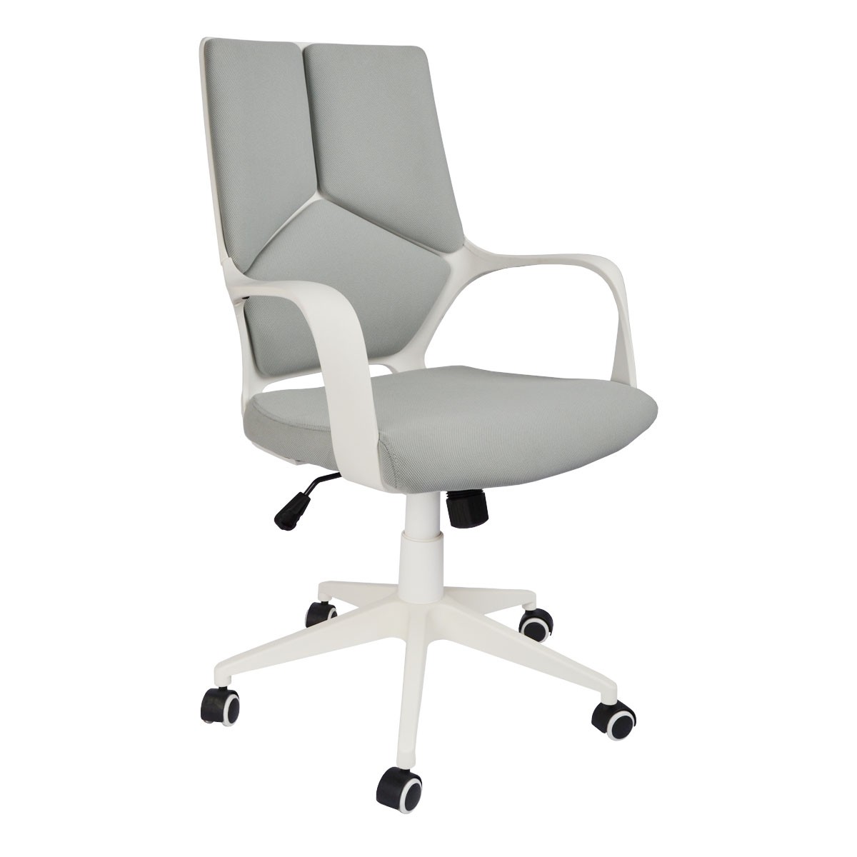 Fotoliu Birou FENIX CF White Descoperiți fotoliul de birou FENIX CF White, cu un design modern și elegant, ideal pentru orice spațiu de lucru. Baza din nylon asigură stabilitate, iar mecanismul Tilt permite ajustarea înălțimii și a spătarului. Confort maxim și funcționalitate, potrivit pentru birouri.