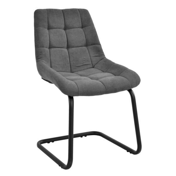 NICOLE CF Chair Grey Soro 95 Discover the comfort and elegance of the NICOLE CF Grey Soro 95 chair, ideal for the office. Upholstered in soft fabric, it features a plywood body and polyurethane foam, with metal legs that protect the flooring. With a height of 83 cm, it is perfect for productive moments!