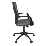 FENIX CF Black Office Armchair - Image 3