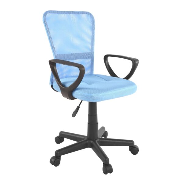 Children’s Chair F-61 Blue Discover the Kids Chair F-61 Blue, perfect for your little ones! This office armchair brings comfort and style to children's rooms. Ideal for studying or playing, it is an excellent choice in the children's furniture category. Choose quality and modern design!