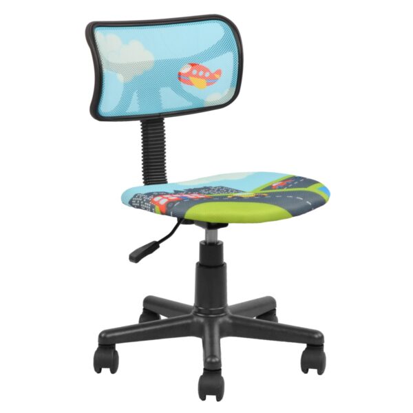 Children’s Armchair F-1019 Street View Discover the F-1019 Street View armchair for children, perfect for the office! With a cheerful design and height adjustment, it provides comfort and support. Choose from bright colors – blue or green. Add a touch of joy to your child's room!