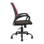 Office Armchair F-5014 Pink - Image 3