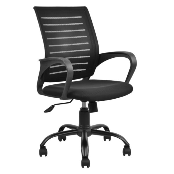 Office Armchair F-5014 Black Discover the F-5014 Black office chair, perfect for home or professional offices! Modern design, breathable upholstery, and Tilt mechanism for optimal comfort. Durable construction from metal and plastic, ideal for long-term use. Choose style and functionality!