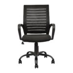 Office Armchair F-5014 Black - Image 2