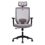 Office Armchair FOCUS~Grey - Image 2