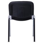 ISO Chrome C-11 Black Office Chair - Image 4