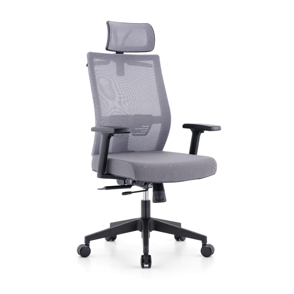 Fotoliu Birou GALAXY Grey Descoperiți confortul suprem de lucru cu fotoliul de birou GALAXY Grey. Dotat cu mecanism sincron avansat, ajustare pe înălțime, brațe 3D și suport lombar ajustabil, acest scaun este perfect pentru ore lungi la birou. Alegeți stilul și confortul!