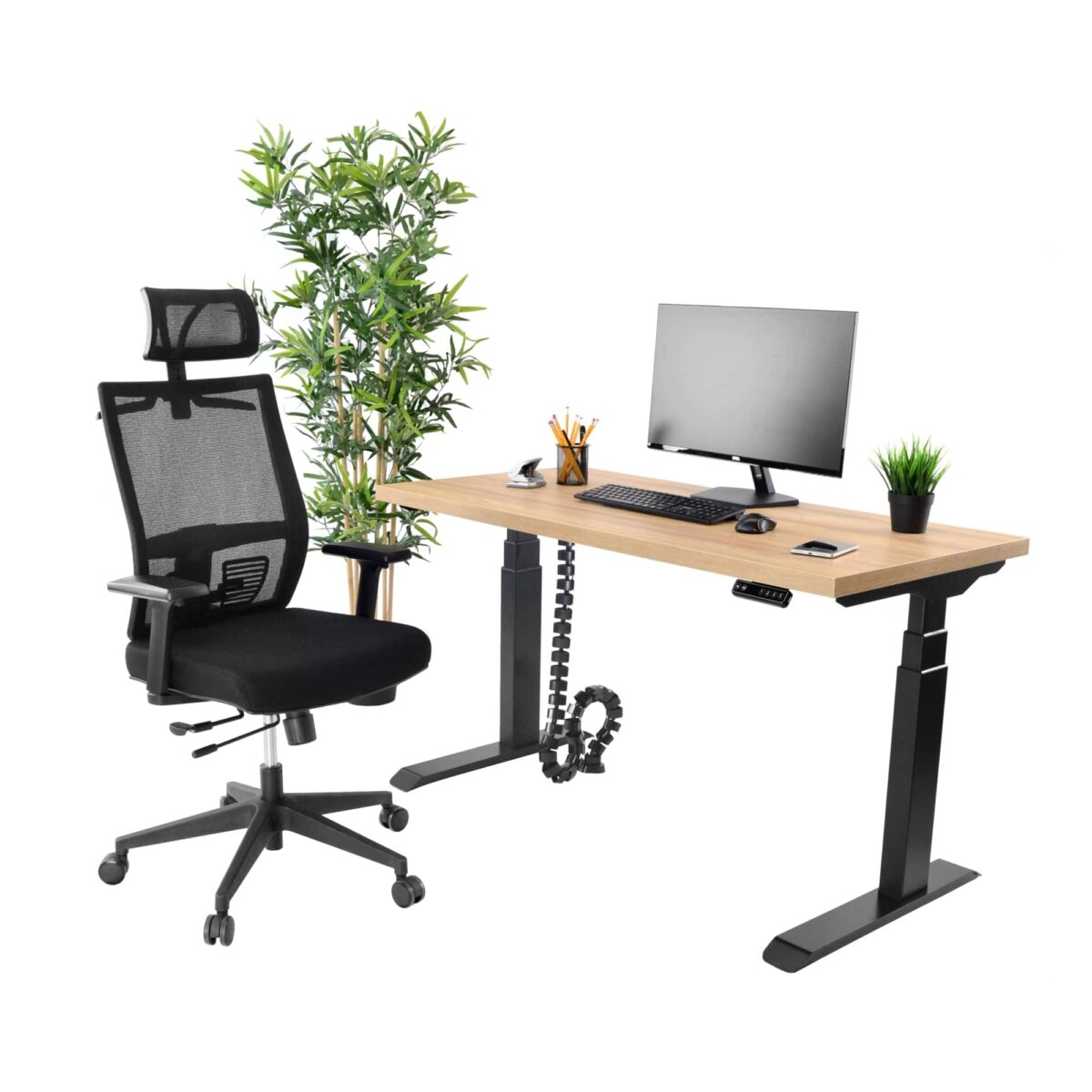 GALAXY Black Office Chair - Image 6