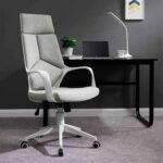 FENIX HB White Office Armchair - Image 2