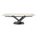 LANA Extendable Table White Sapphire 180/215/250x90 - Image 4