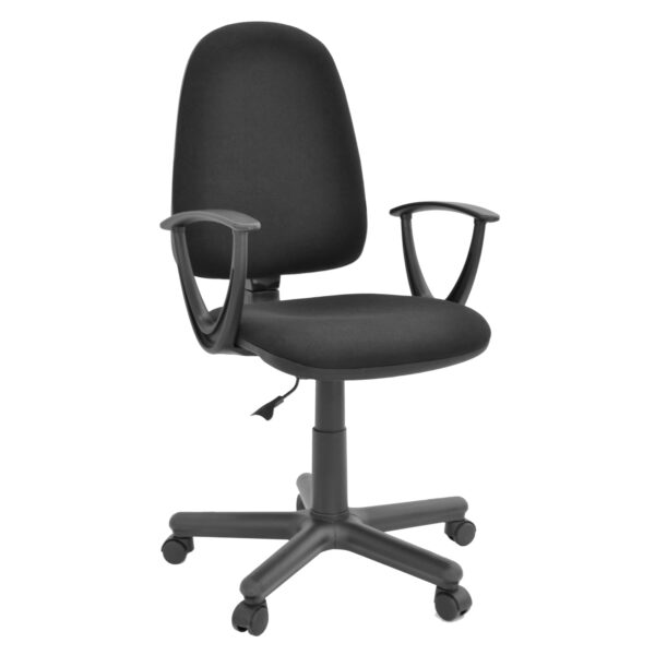 Prestige-C11 Office Armchair Black Discover the PRESTIGE-C11 Black office chair, perfect for productive work! With an ergonomic design and adjustable features, it provides enhanced comfort. Made from high-quality materials, it can support a weight of up to 110 kg. Choose efficiency and style!