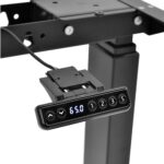 Electric Adjustable Desk Table Black 180×750 - Image 5