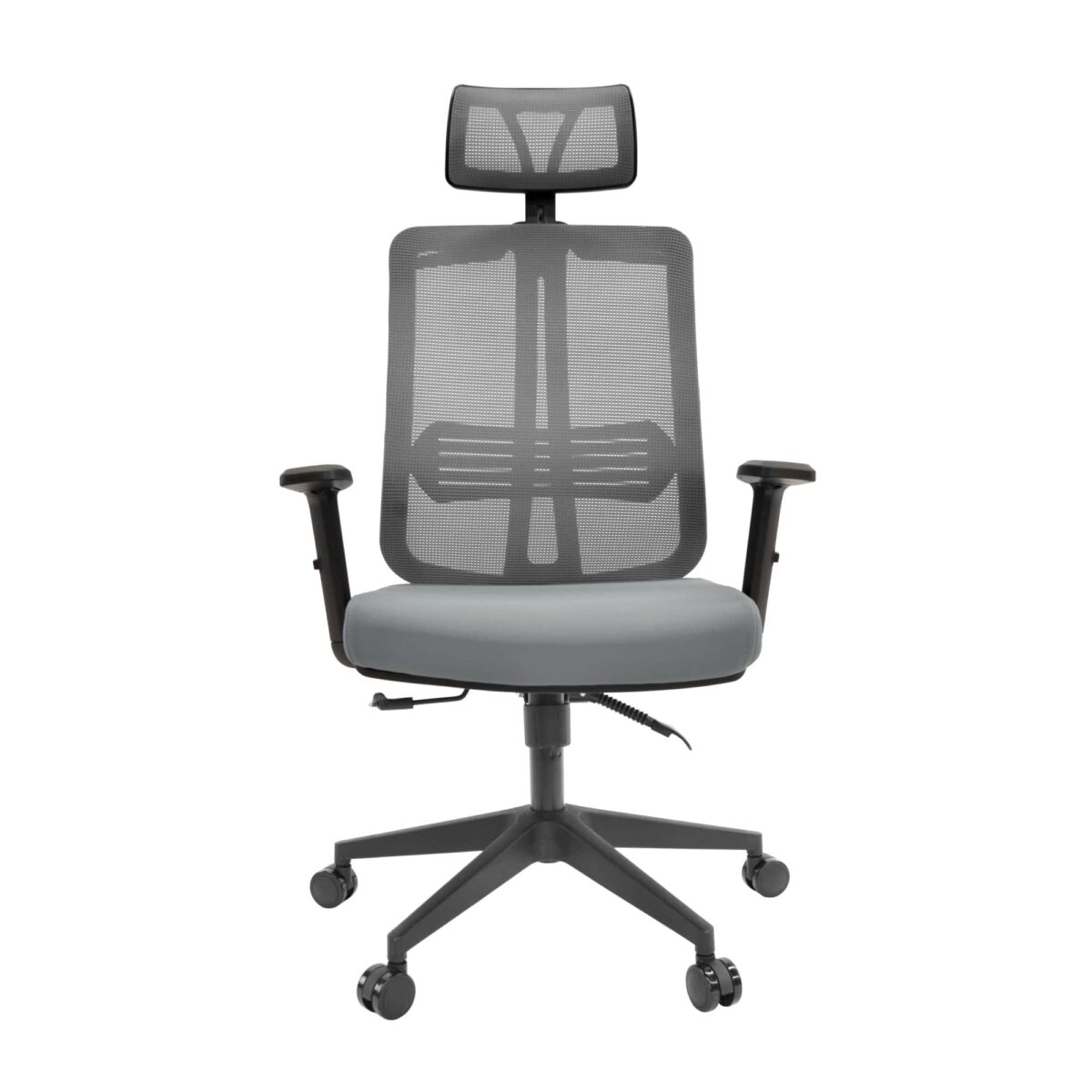 Office Armchair HERMES Grey - Image 2