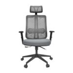 Office Armchair HERMES Grey - Image 2
