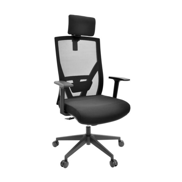 Relax Black Office Chair Discover the Relax Black office chair, perfect for your comfort at the office. Ergonomic design, excellent back support, ideal for long working hours. Transform your workspace with style!