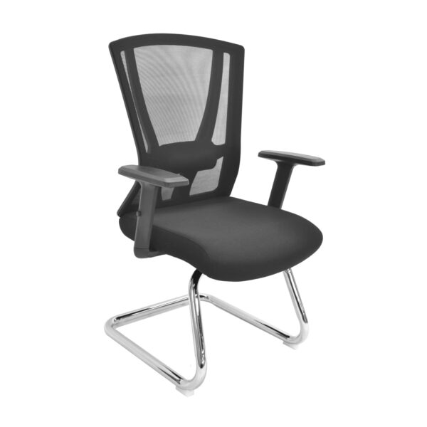 Reflex Cf Black Office Chair Discover comfort and style with the Reflex Cf Black office chair. Equipped with lumbar support and legs with plastic feet to protect the flooring, this chair is ideal for any office. Choose quality and functionality!