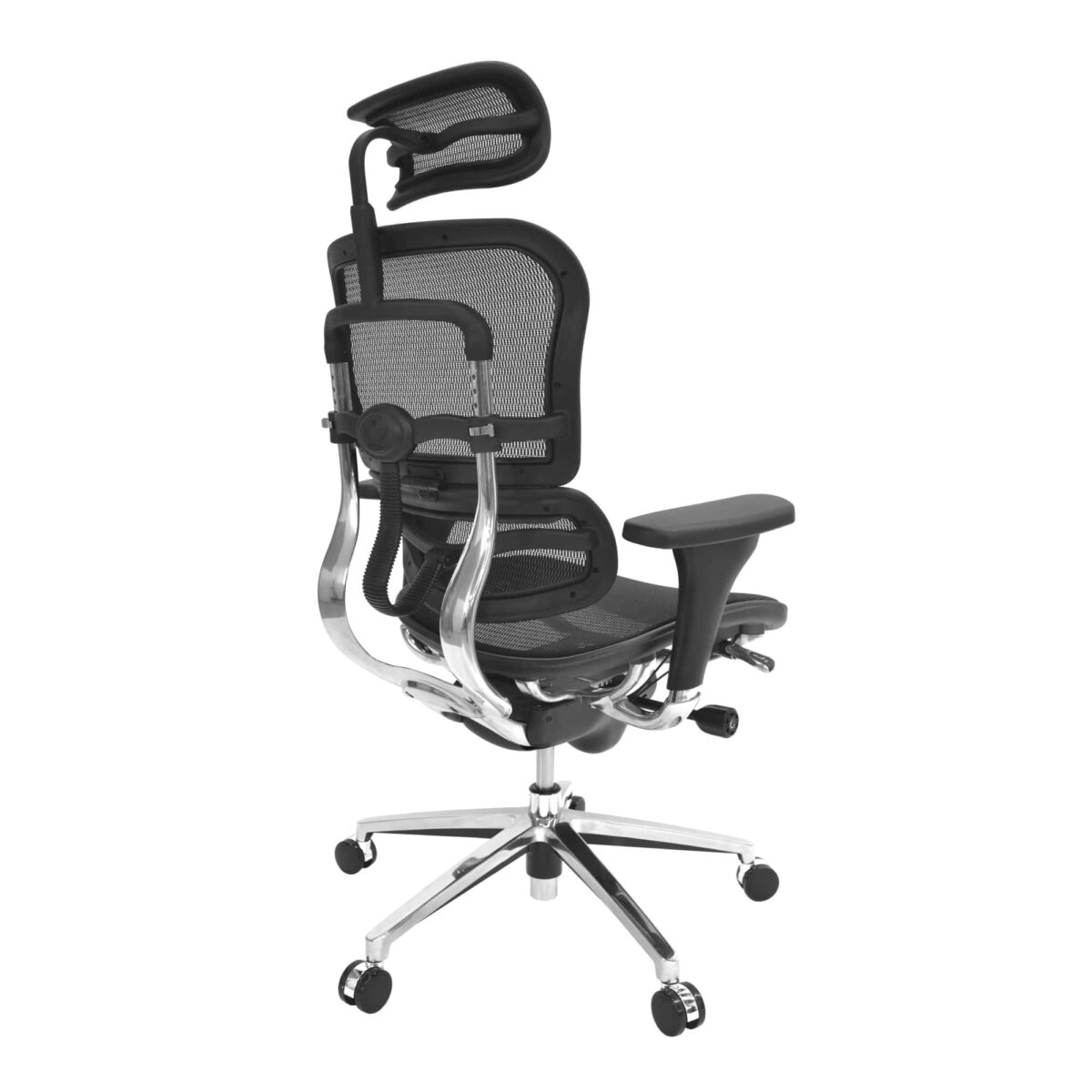 VENUS Black Office Armchair - Image 4