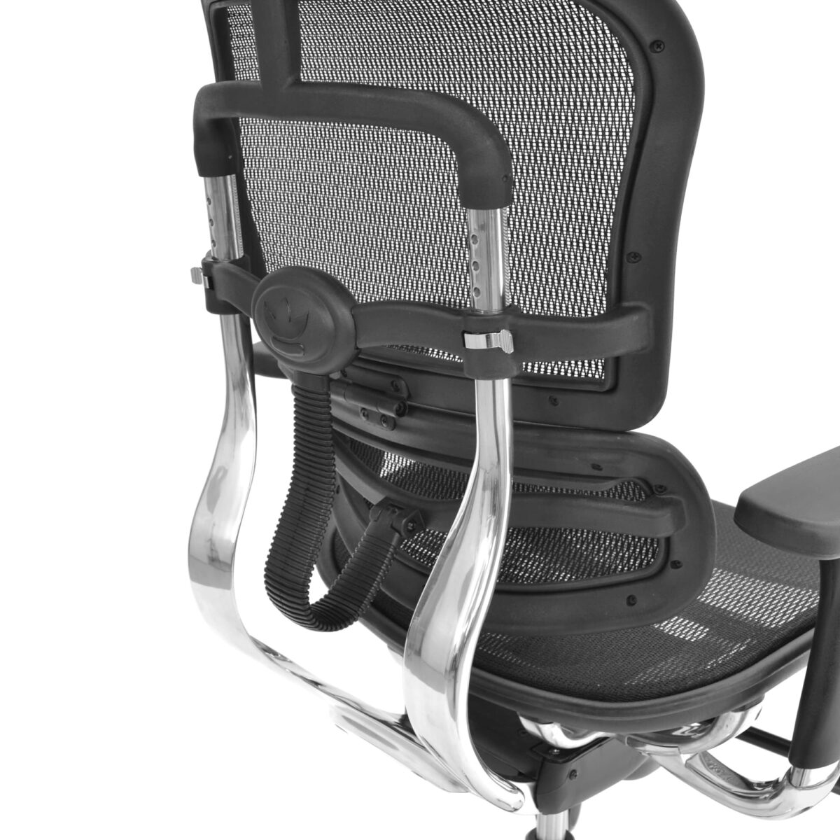 VENUS Black Office Armchair - Image 8