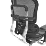 VENUS Black Office Armchair - Image 8