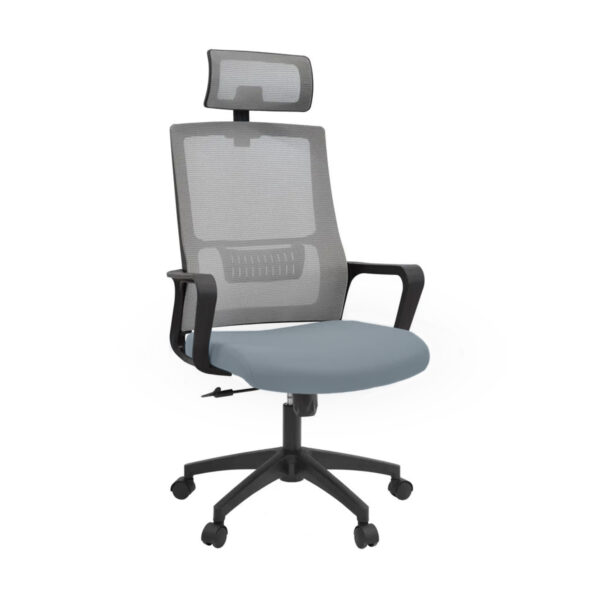 Arena Grey Office Armchair Discover the ARENA Grey office chair, perfect for productive and comfortable work! With an ergonomic design, adjustable head support, and tilt mechanism, this chair is ideal for enhancing your comfort at the office. Choose comfort and style with ARENA!