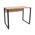 Masa Birou B-100 (100×55)~Sonoma/Black Descoperă masa de birou B-100 (100x55) în nuanța sonoma/black, perfectă pentru biroul tău. Cu un blat din PAL melaminat, această masă combină confortul și productivitatea, având dimensiuni ideale pentru orice spațiu. Alege calitatea și stilul pentru un mediu de lucru plăcut!