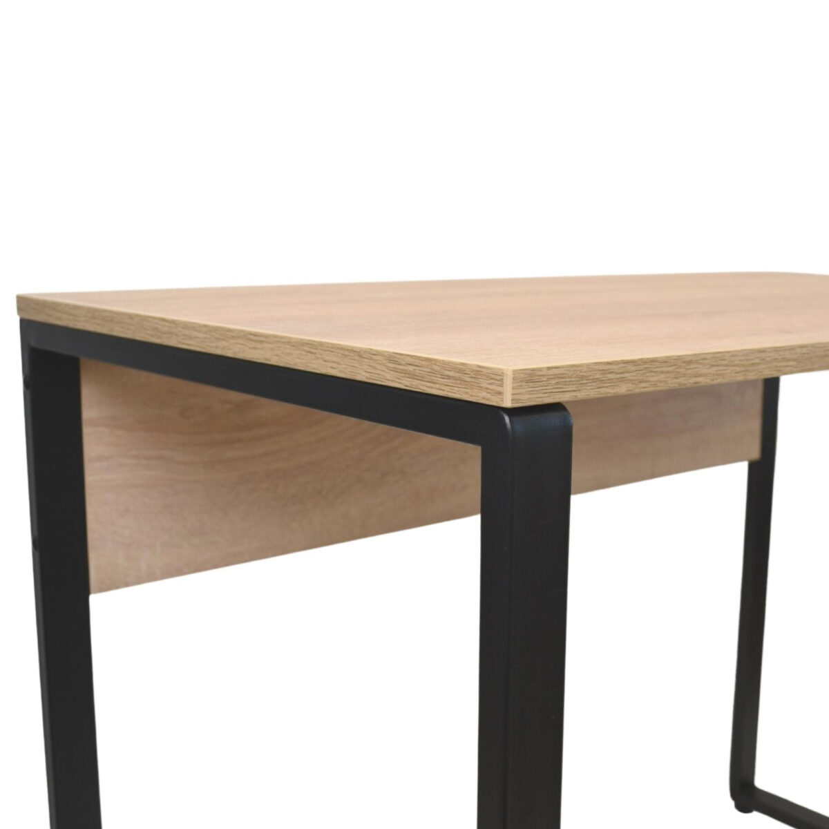 Masa Birou B-100 (100x55)~Sonoma/Black - imagine 5