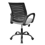 Office Armchair F-5014~Grey - Image 4