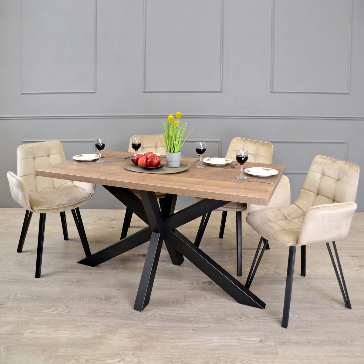Masă VESTA Colonial 150×80 - imagine 2