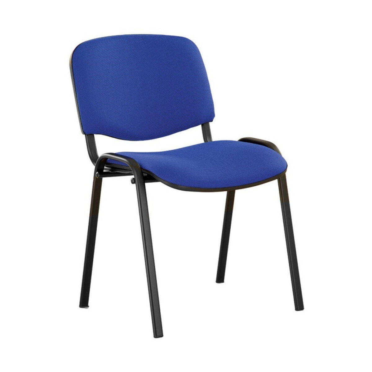 ISO C-6 Blue Office Chair Enhance your comfort at the office with the ISO C-6 Blue chair! Featuring a practical design, upholstered with soft fabric and excellent durability, this chair is perfect for any workspace. Also available in other colors!