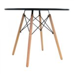 Eames Dt-03 Black Table - Image 2
