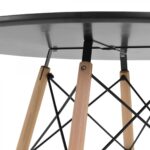Eames Dt-03 Black Table - Image 3
