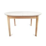 Expandable Table TB-07 Beige + Transprint Legs 120/150x95 - Image 4