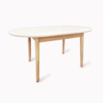 Expandable Table TB-07 Beige + Transprint Legs 120/150x95 - Image 5