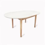 Expandable Table TB-07 Beige + Transprint Legs 120/150x95 - Image 7