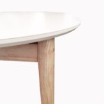 Expandable Table TB-07 Beige + Transprint Legs 120/150x95 - Image 8